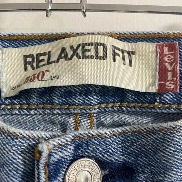 Vintage levis 550 38x30 Jeans 100% Cotton - Picture 3 of 4